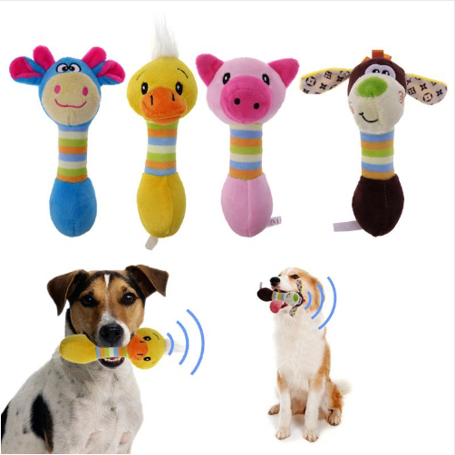 Cute Pet Toys Chew Squeakers
