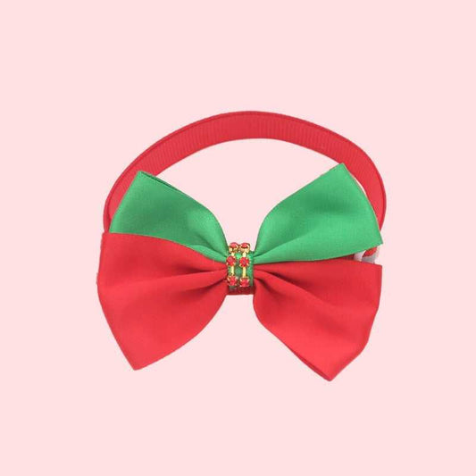 Christmas Adjustable Cat Dog Collar Holiday Cats Dog Bow Tie Pet Neck Strap Cat Dog Grooming Accessories Puppy Cat Necklace Christmas Adjustable Cat Dog Collar Holiday Cats Dog Bow Tie Pet Neck Strap Cat Dog Grooming Accessories Puppy Cat Necklace Grooming Grooming 1 Pet Palace Co