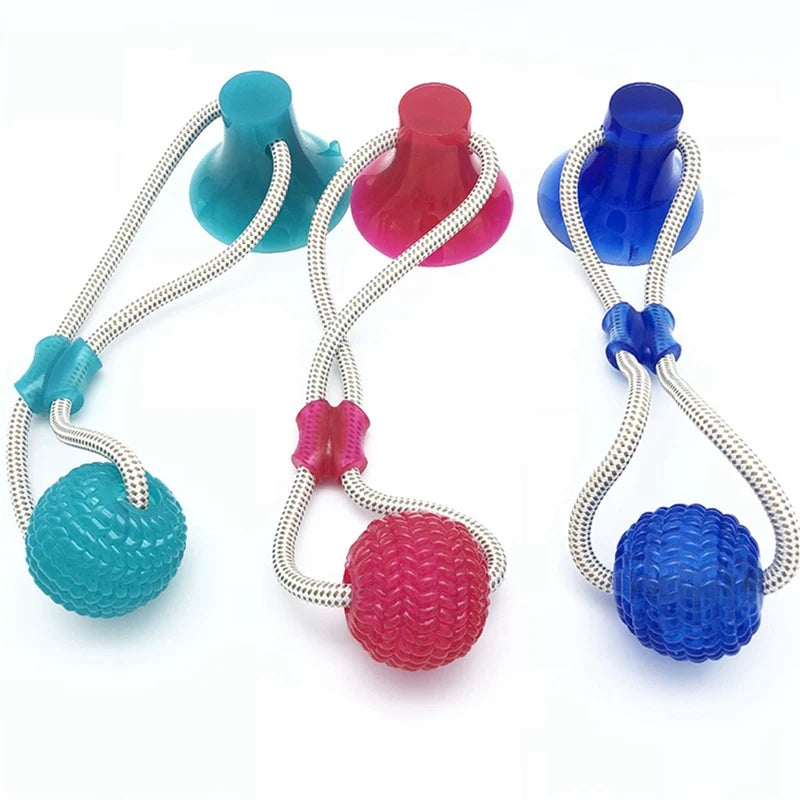 Pet Molar Bite Dog Toys Rubber Chew Ball