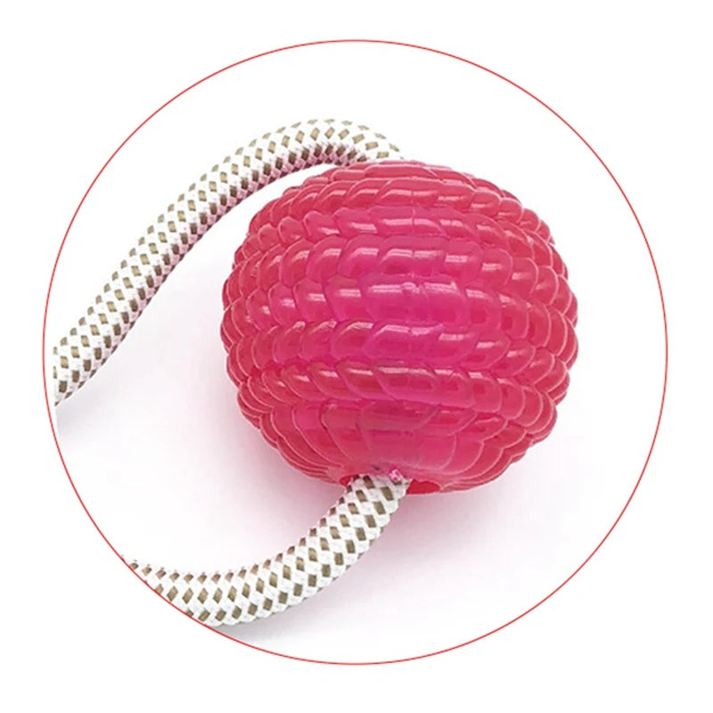 Pet Molar Bite Dog Toys Rubber Chew Ball