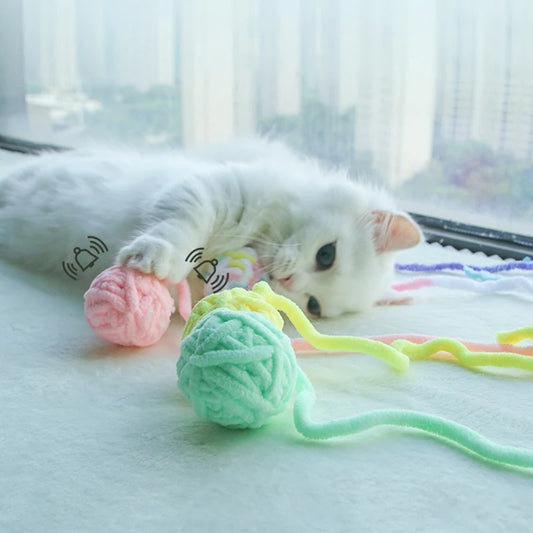 Interactive Chewing Toy for Kitten Stuffed
